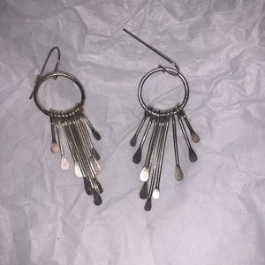 🔥 5/$50 Silver spoons peacock chandelier earrings
